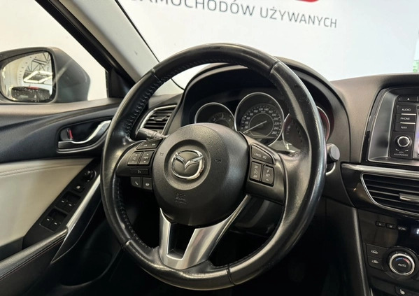 Mazda 6 cena 54900 przebieg: 93010, rok produkcji 2015 z Nowe małe 529